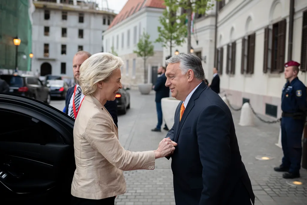 VON DER LEYEN, Ursula; ORBÁN Viktor 