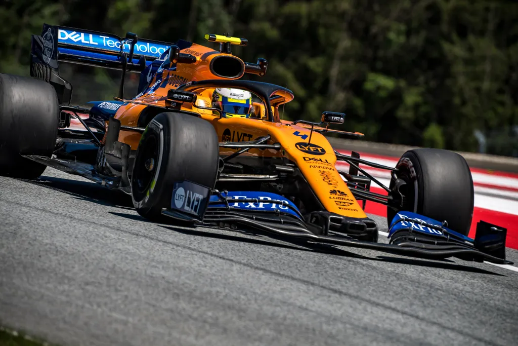 Forma-1, Osztrák Nagydíj, péntek, Lando Norris, McLaren 