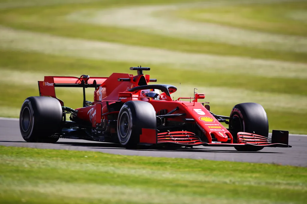 Forma-1, Sebastian Vettel, Scuderia Ferrari, Brit Nagydíj 