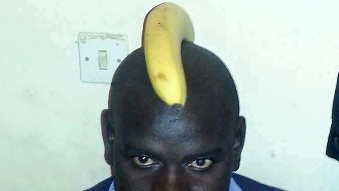 Balotellei hasonmása, banán, afrikai fickó