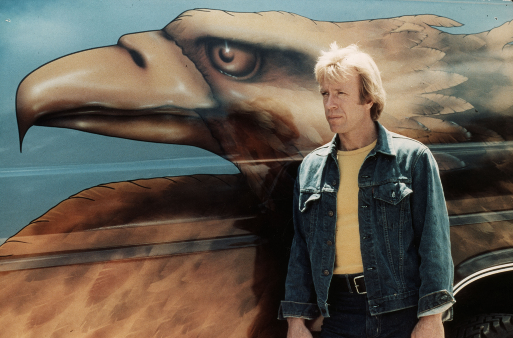 Breaker! Breaker! (1977) usa Cinema peinture oiseau bird aigle paint Horizontal EAGLE 