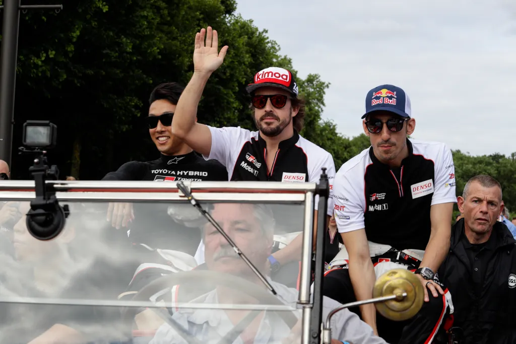 A 2018-as Le Mans-i 24 órás verseny, Fernando Alonso, Sébastian Buemi, Nakadzsima Kazuki, Toyota 