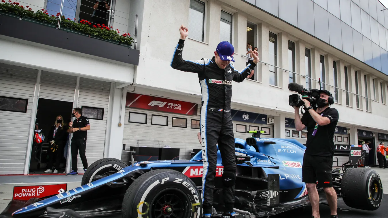 Forma-1, Magyar Nagydíj, Esteban Ocon, Alpine 