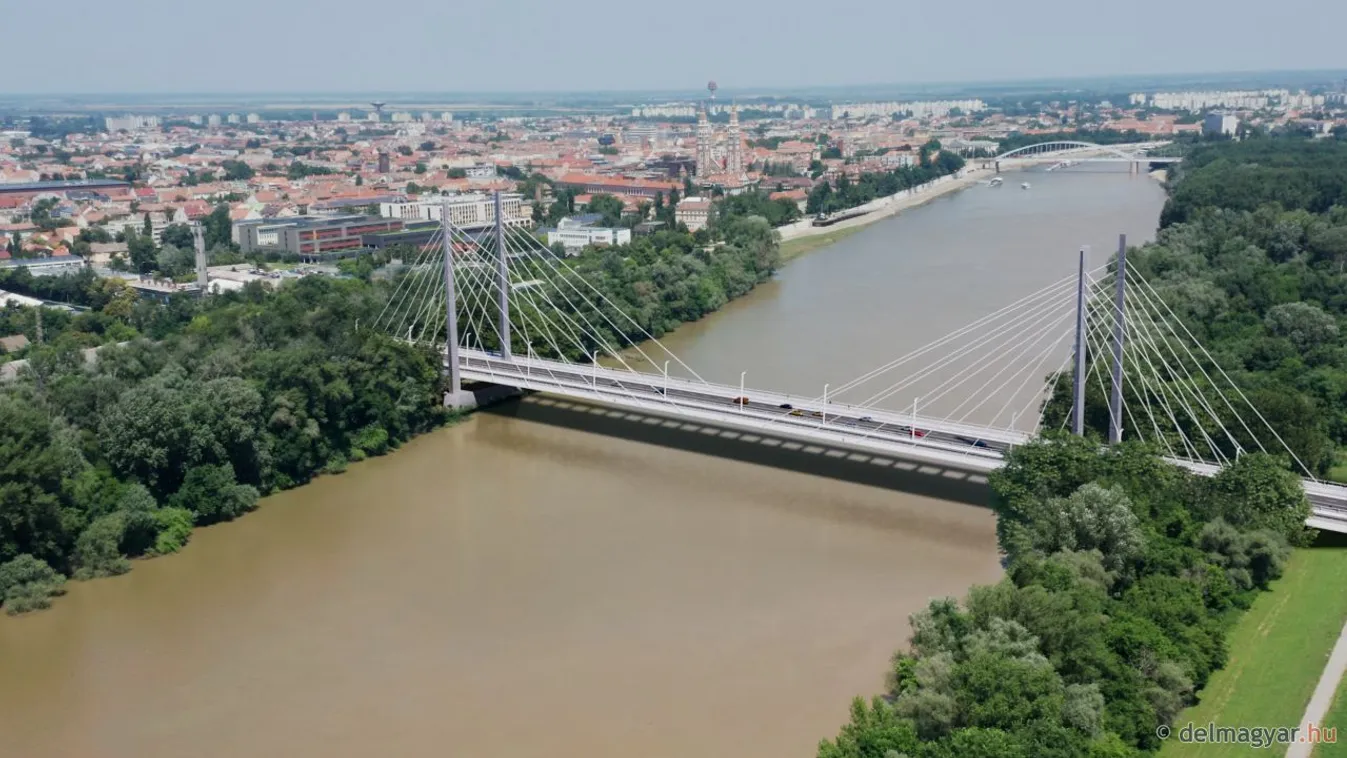 Ilyen hosszúnak kell lennie a harmadik szegedi hídnak, Szeged, híd, 2021 