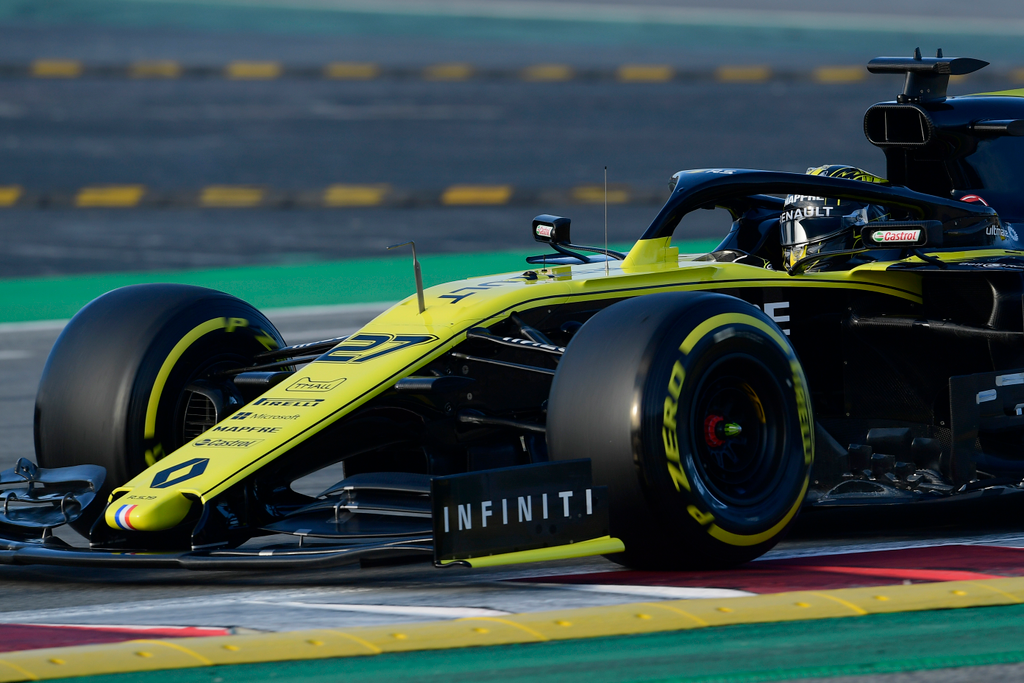 Forma-1, teszt, Barcelona, Nico Hülkenberg, Renault Sport Racing 