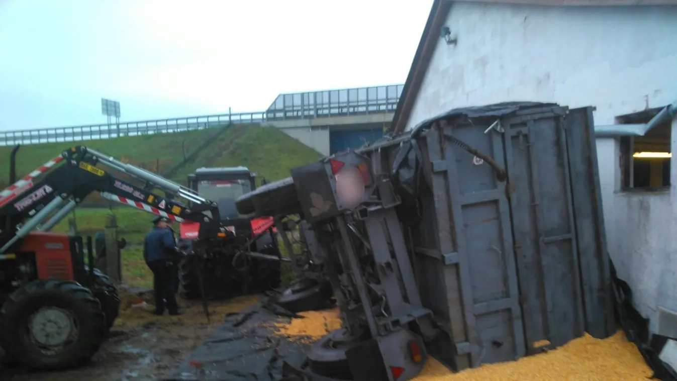 traktor baleset hajdúböszörmény 