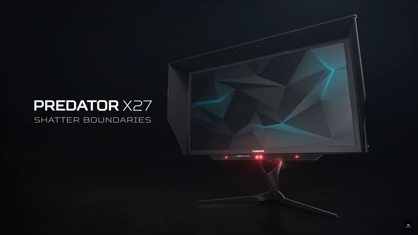 acer predator x27 gamer monitor nvidia g-sync hdr 144hz 4k 
