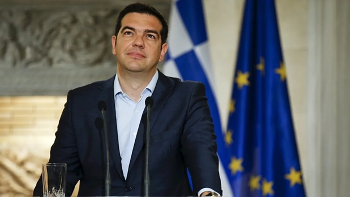 Alexis Tsipras Ciprasz görög miniszterelnök 