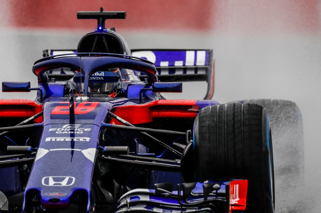 A Forma-1 előszezoni tesztje Barcelonában - 3. nap, Brendon Hartley, Scuderia Toro Rosso 