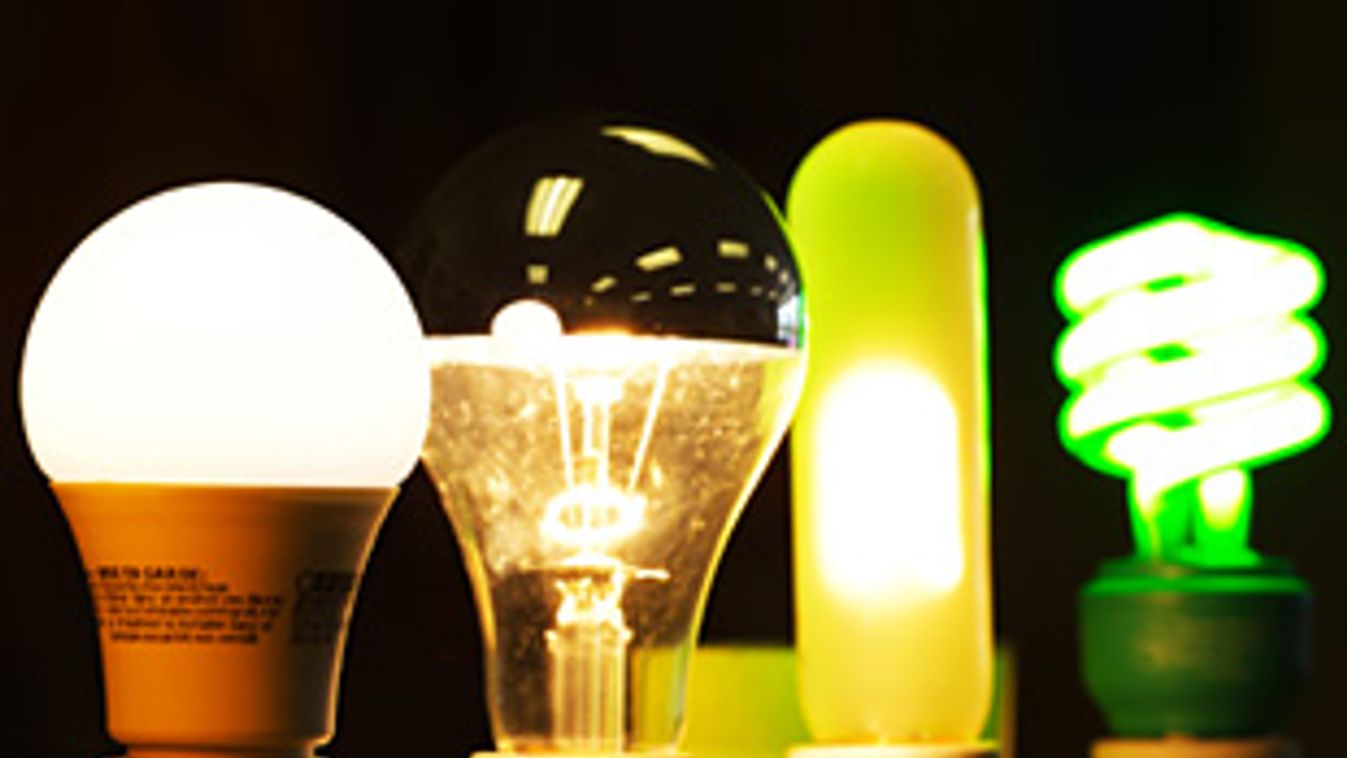 Energiatakarékos izzók, izzók, halogén, kompakt, fénycsöves, LED