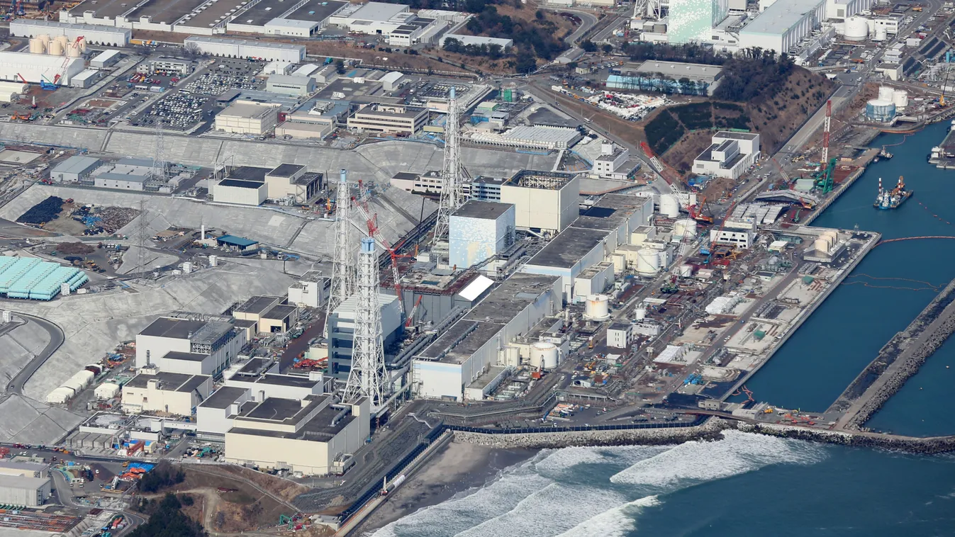 5 years after disaster at Fukushima neclear plant SQUARE FORMAT 
