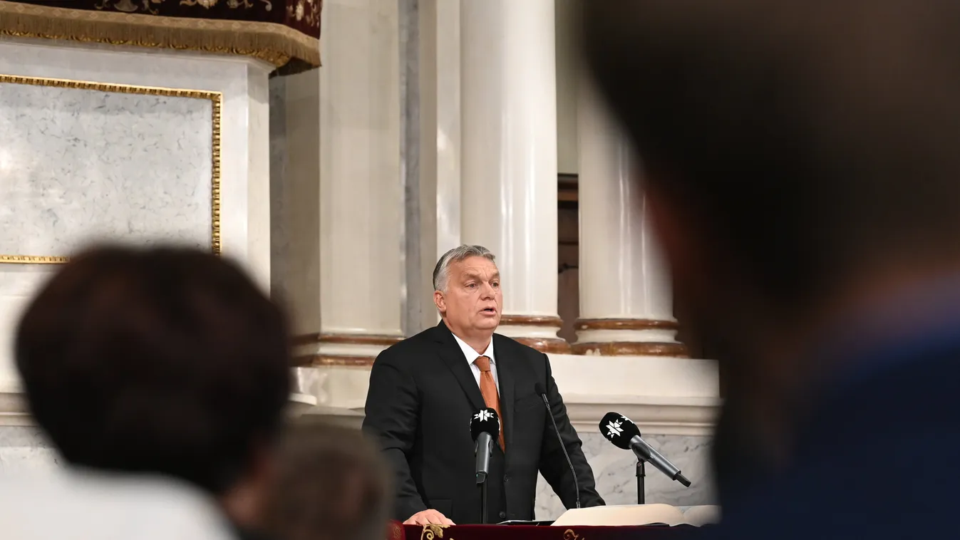 ORBÁN Viktor, A megújult dunamelléki püspöki székház és az újjáépített kollégium átadása, 