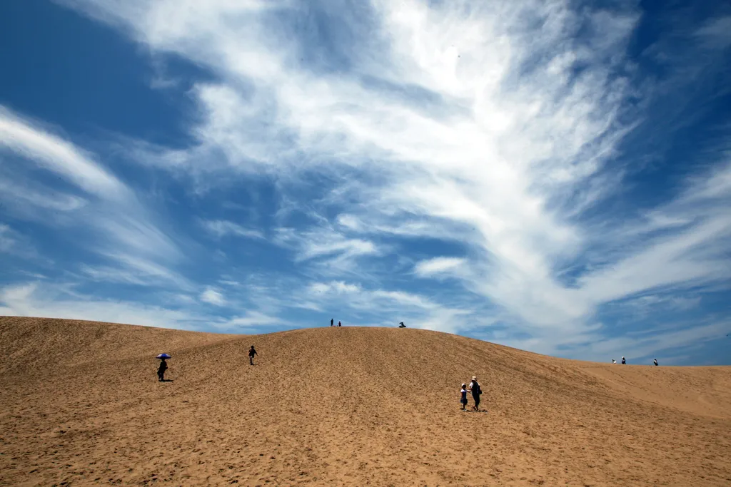 Tottori homokdűnék, Japán 