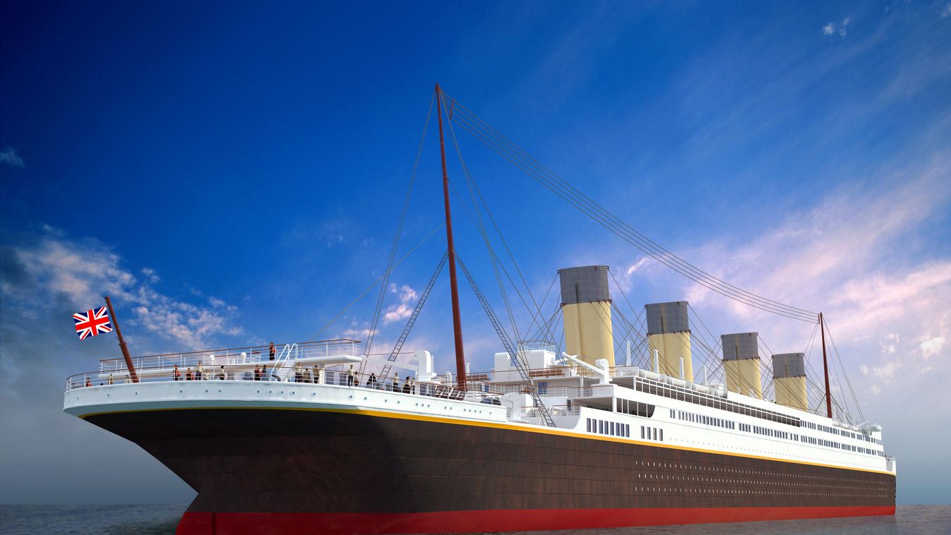 Titanic másolat Szecsuán Kína 