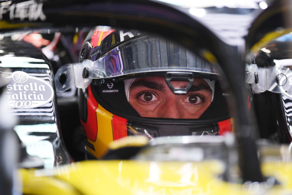 A Forma-1-es Kínai Nagydíj pénteki napja, Carlos Sainz, Renault Sport Racing 