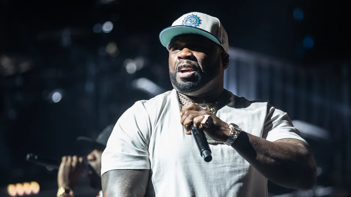 50 Cent, rapper, koncert, budapest, Aréna, 2022. 10. 25., Curtis James Jackson 