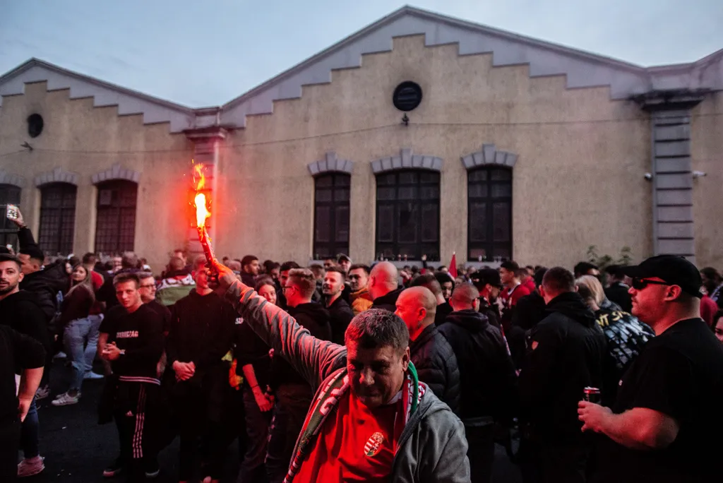 Nemzetek Ligája, UEFA, válogatott, labdarúgás, mérkőzés, futball, labdarúgás, Magyarország-Olaszország, Olaszország, Budapest, Puskás Aréna, szurkolók, vonulás 