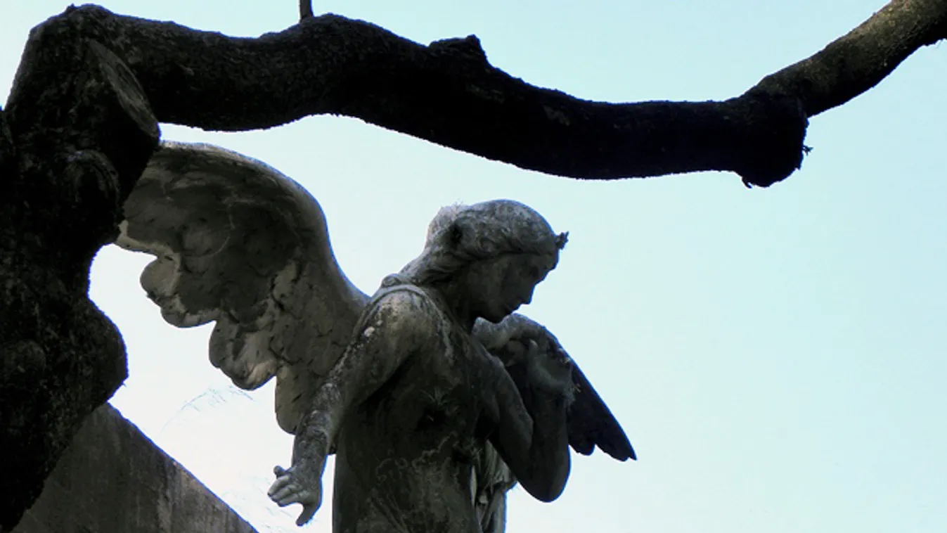 argentína, Buenos Aires, Recoleta temető, angyal