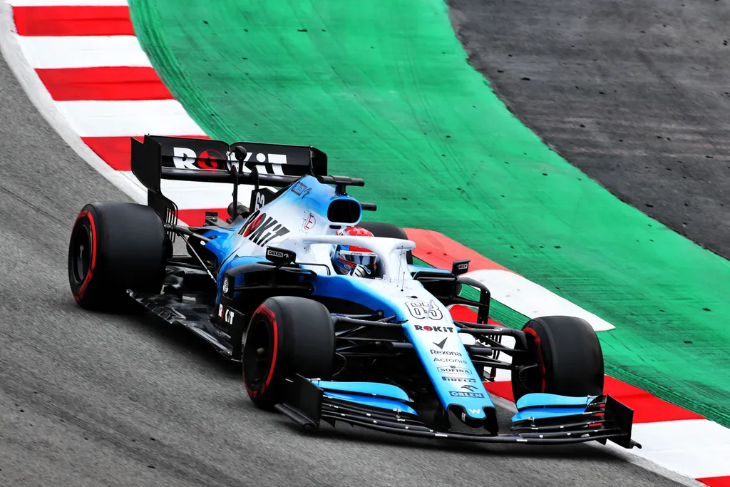 Forma-1, George Russell, Williams Racing, Barcelona teszt 3. nap 