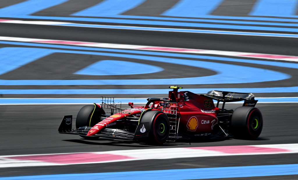 Forma-1, Francia Nagydíj, Carlos Sainz, Ferrari 