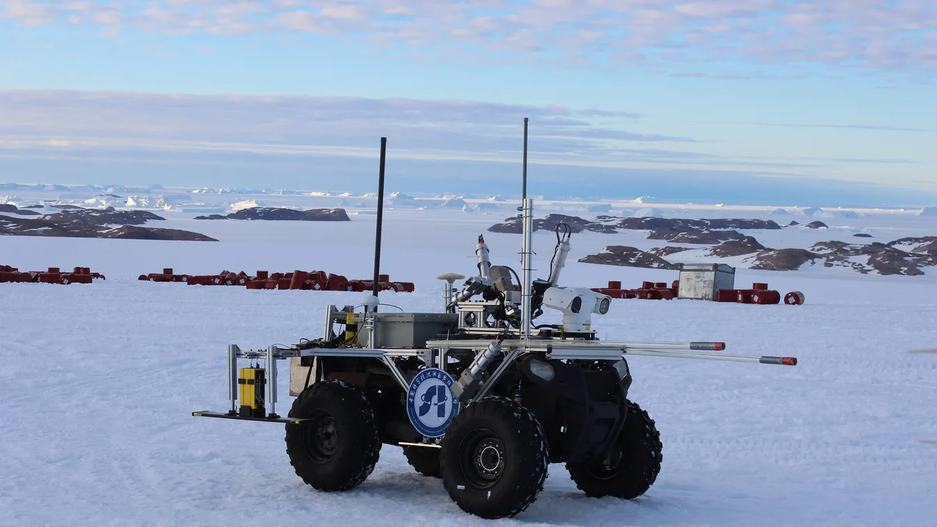 Ice-probe robot put into use in Antarctic expedition China Chinese Antarctica Antarctic south pole expedition ice exploration probe robot Amery Shelf An ice exploration robot, independently developed by the Shenyang Institute of Automation of Chinese Acad