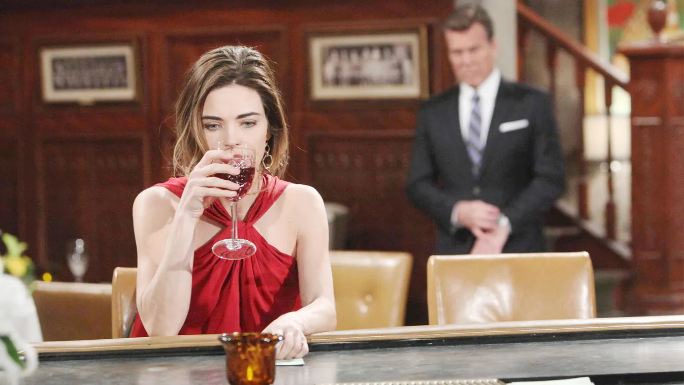 Episode # 11378 jack victoria Peter Bergman, Amelia Heinle
"The Young and the Restless" Set 
CBS television City
Los Angeles
01/26/18
© Howard Wise/jpistudios.com
310-657-9661
Episode # 11378
U.S. Airdate 02/28/18 