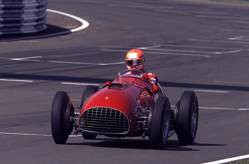 Forma-1, Michael Schumacher, Scuderia Ferrari 375, Brit Nagydíj 2001 