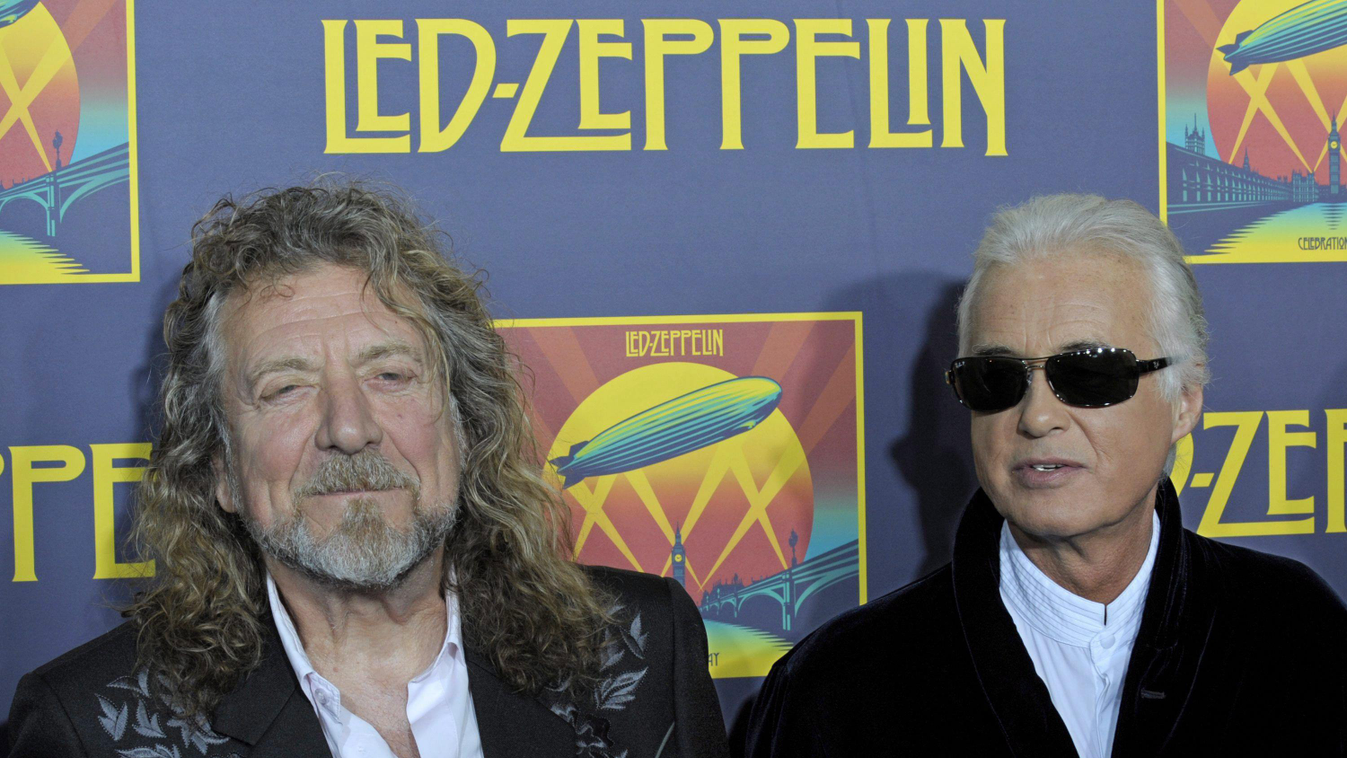 Led Zeppelin Page, Jimmy; Plant, Robert énekes felirat filmbemutató FOTÓ ÁLTALÁNOS gitáros koncertfilm Közéleti személyiség foglalkozása művész rockzenekar SZEMÉLY zenész 