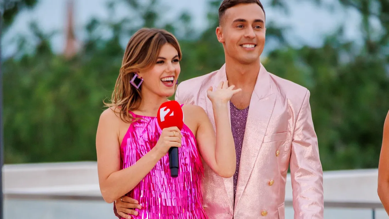 Lékai-Kiss Ramóna, Gelencsér Tímea, sajttáj, sajtótájékoztató, dancing with the stars, harmadik évad, TV2, mindneki táncol, táncos showműsor, tánc, 2022.08.08., 2 