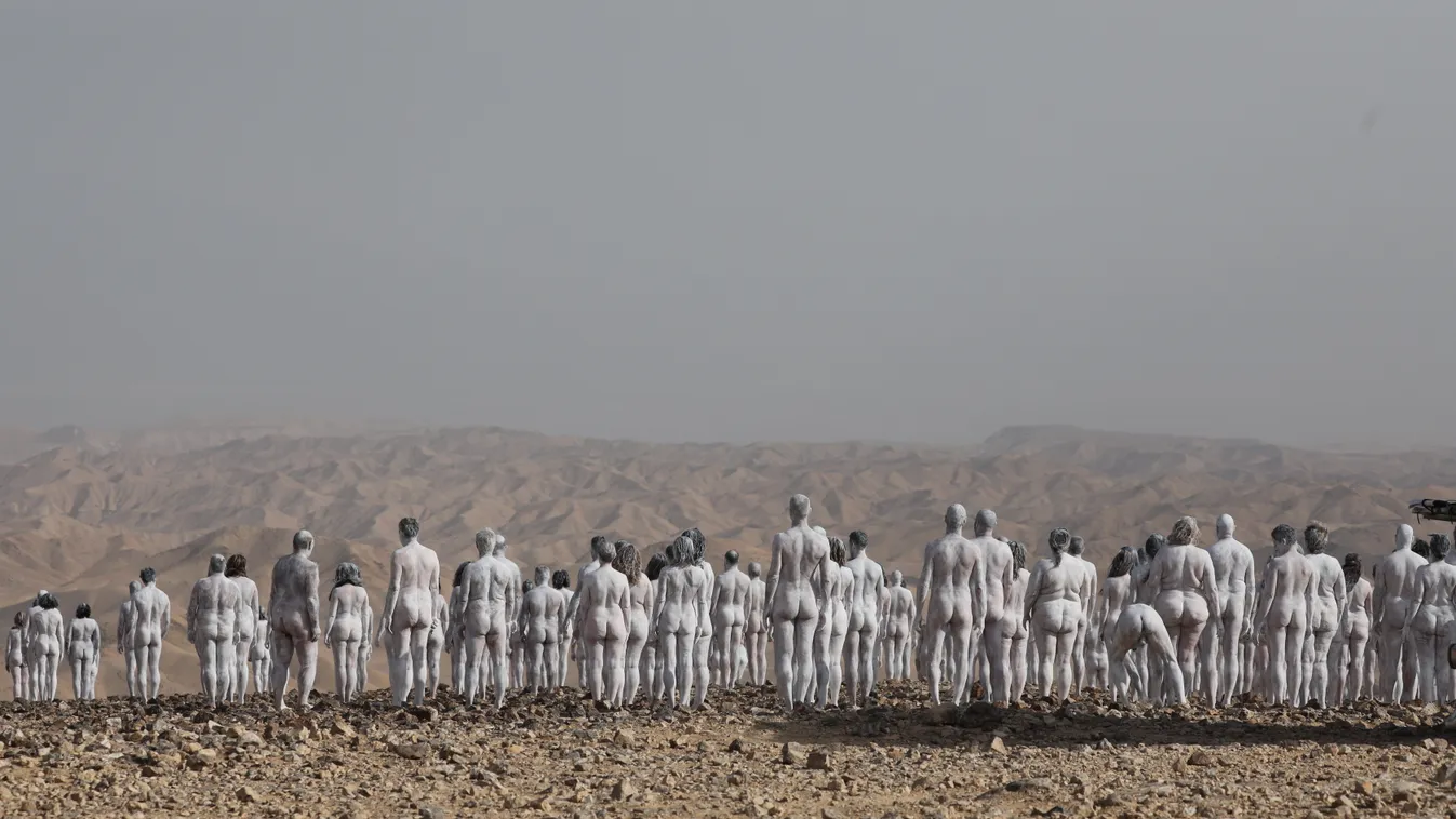 Spencer Tunick, Holt-tenger, meztelen fotózás, környezetvédelem 