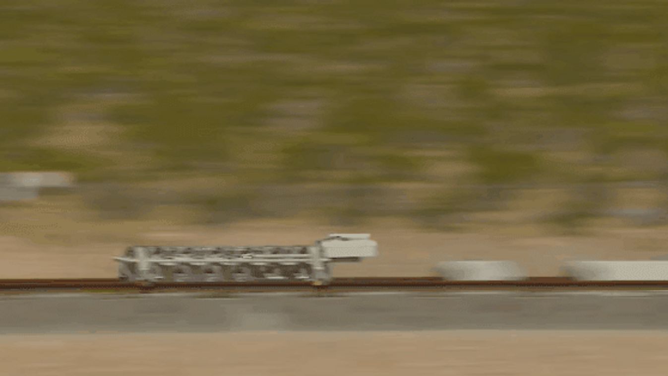First Hyperloop One Test 