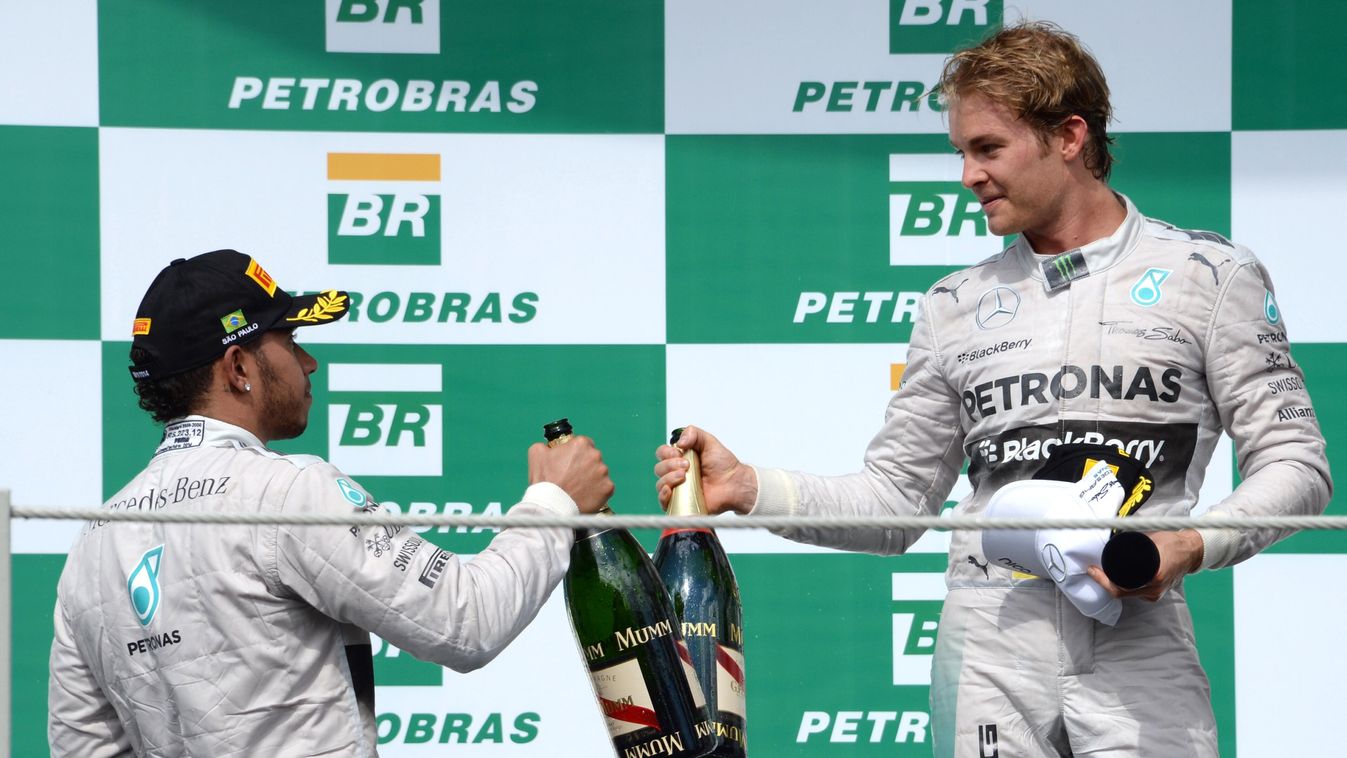 Forma-1, Lewis Hamilton, Nico Rosberg, Brazil Nagydíj 