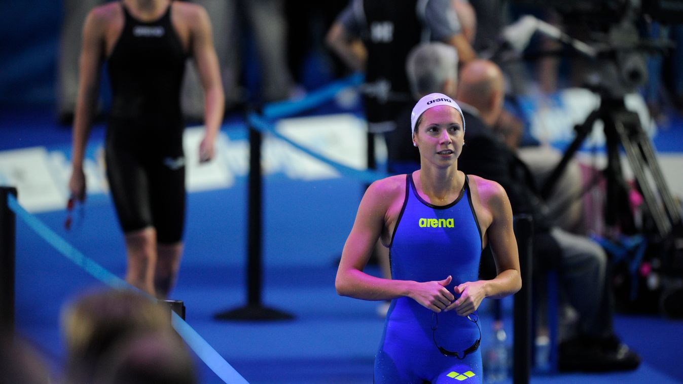 Úszás Vizes vb, FINA2017, női 400m gyors, Kapás Boglárka 