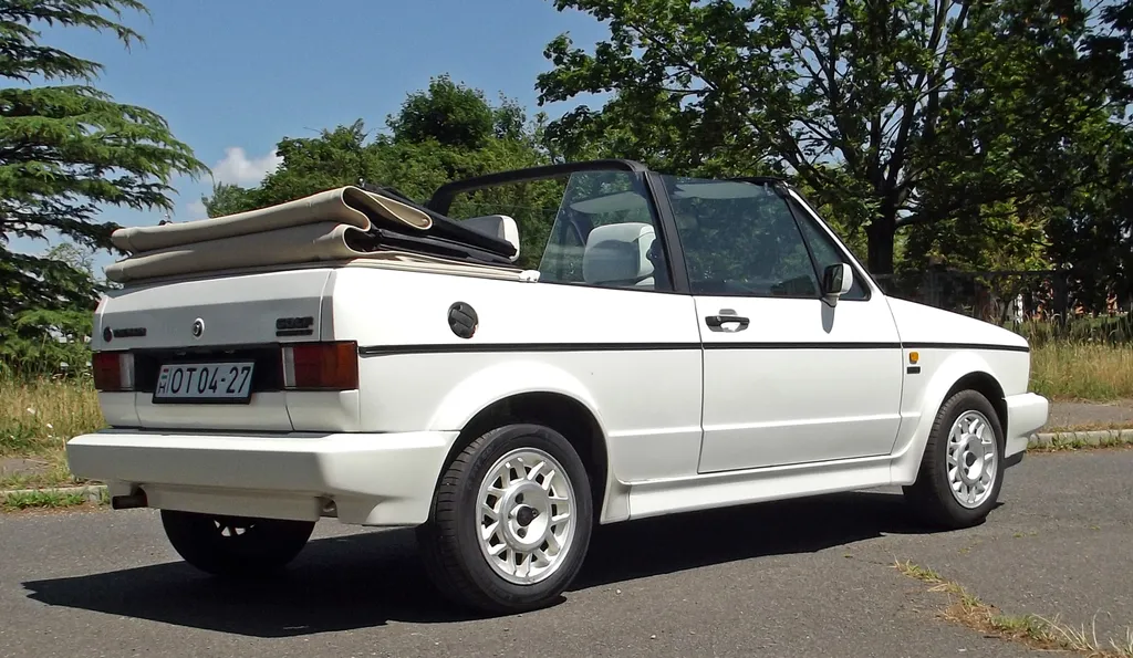 Volkswagen Golf Cabriolet (1990) veteránteszt 