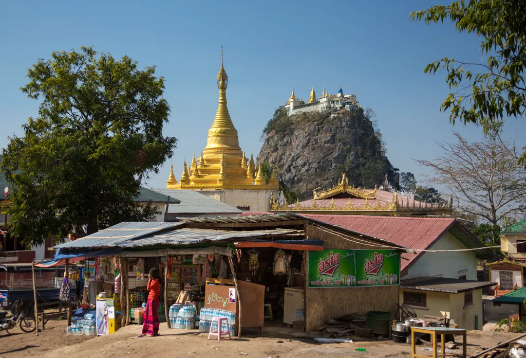 Popa-hegy, Mianmar 