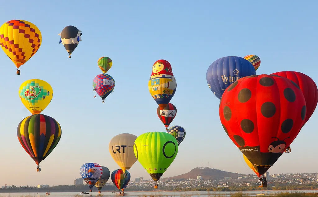 Hőlégballon-fesztivál Mexikóban, galéria, 2022 