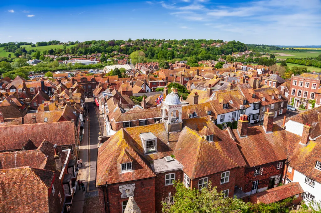 Rye, Anglia, Kelet-Sussex, kisváros, 