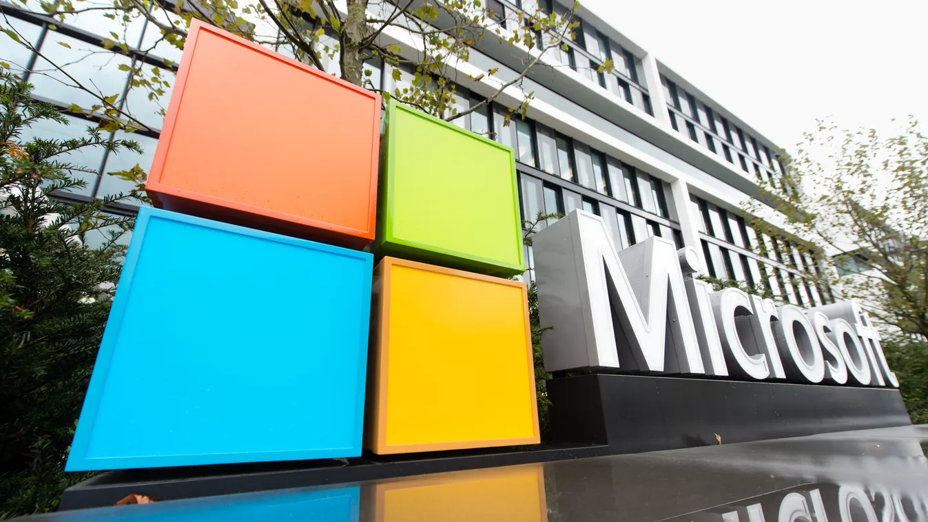Microsoft opens new German headquatres MICROSOFT Windows LOGO SOFTWARE BUILDING headquarters company headquarters enterprise 