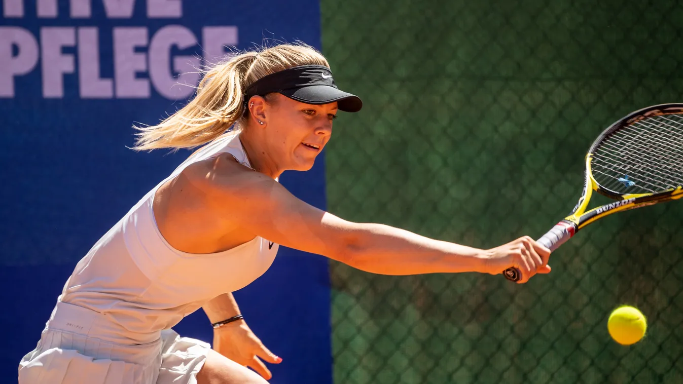 GES / Tennis / TC Rueppurr - TEC Waldau Stuttgart, 06.05.2018 tennis player SP professional tennis player TENNIS ball sports women PROFESSIONAL professional sports professional athlete sports photo SPO professional tennis sports WTA 