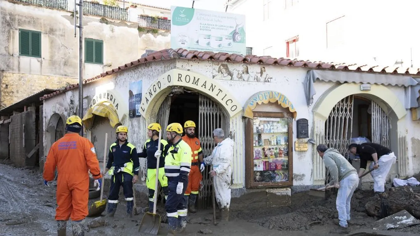 Landslide at the island of Ischia in Italy Climate,climate change,damage,Ischia,Italy,landslide Horizontal 