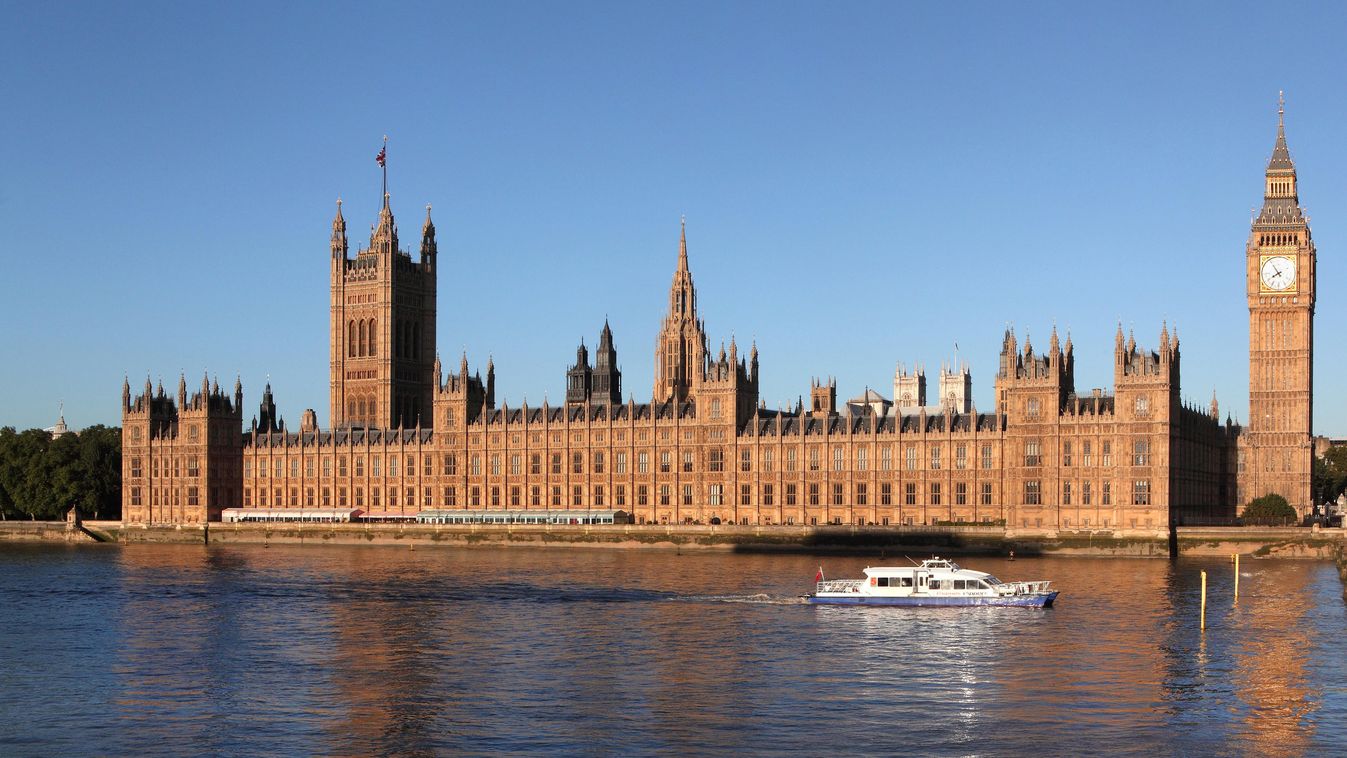 angol parlament westminster palota 