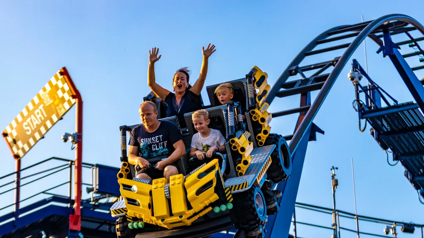 Legoland,,Germany,-,August,24th,,2019:,Family,Having,Fun,Riding 