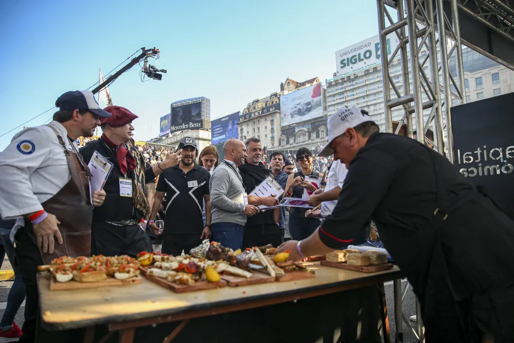 Barbecue, argentína, argentin, sütés, verseny, hús, rendezvény, fesztivál, Buenos Aires 