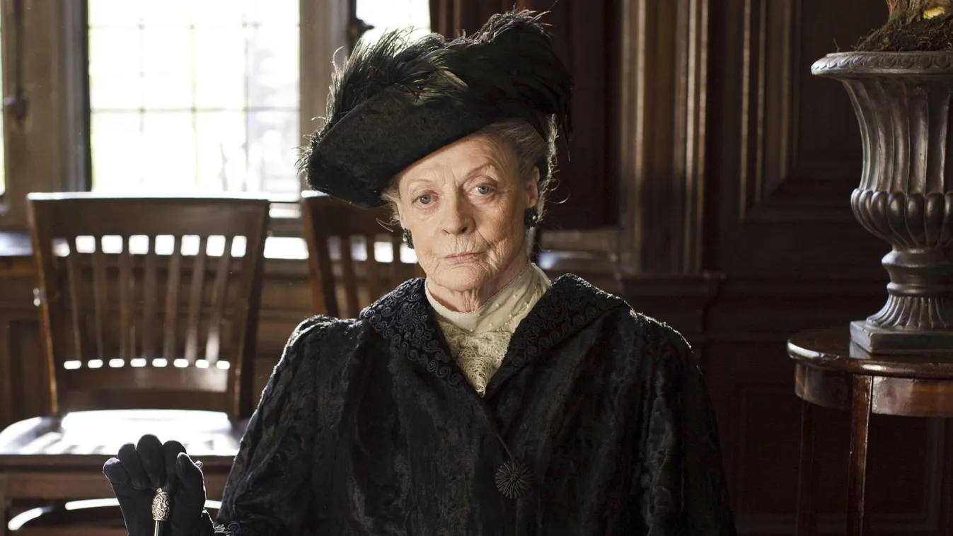 Maggie Smith a Downton Abbey-ben 