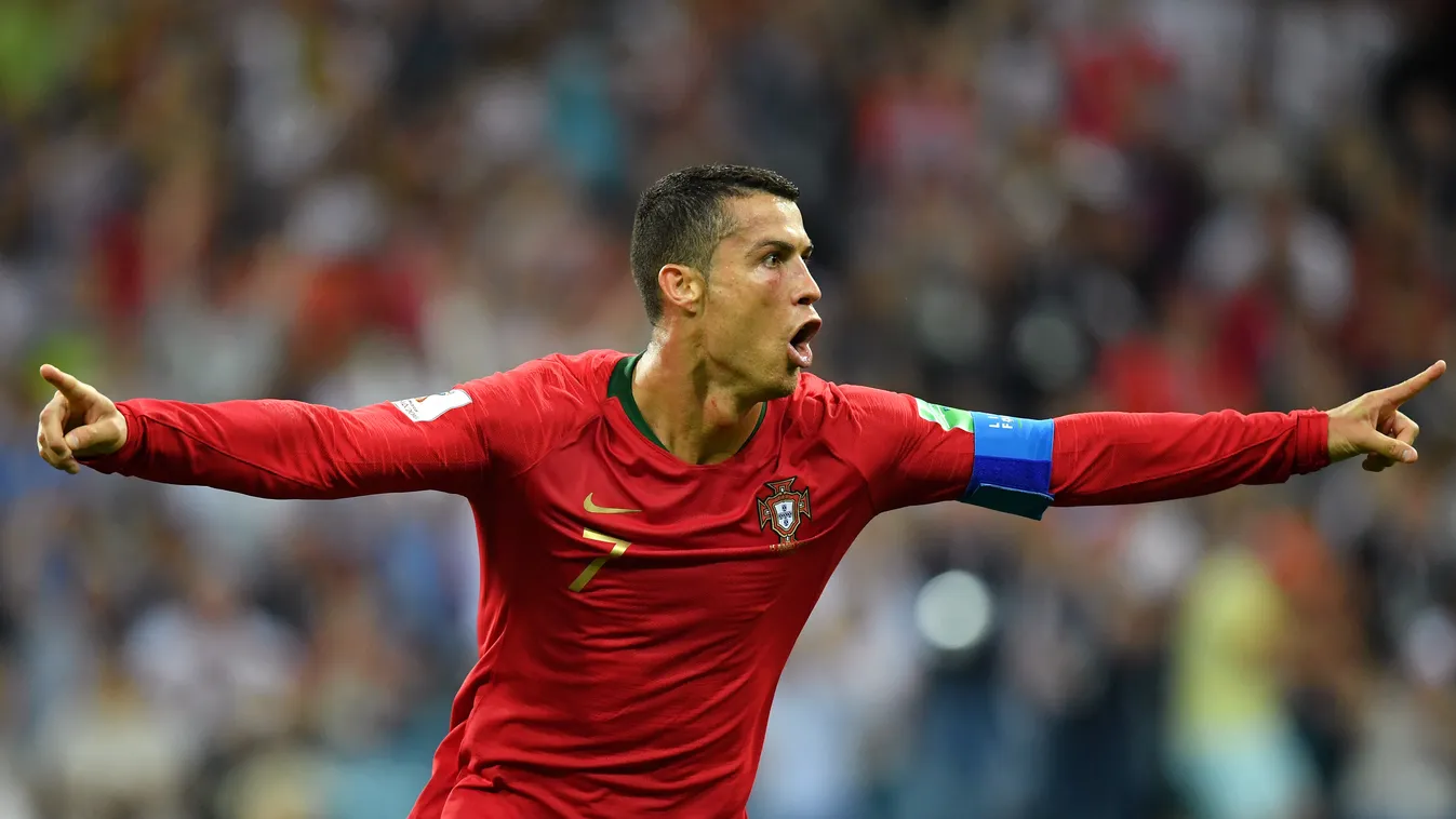 Portugal v Spain: Group B - 2018 FIFA World Cup Russia Sport Soccer International Team Soccer FeedRouted_Global during the 2018 FIFA World Cup Russia group B match between Portugal and Spain at Fisht Stadium on June 15, 2018 in Sochi, 