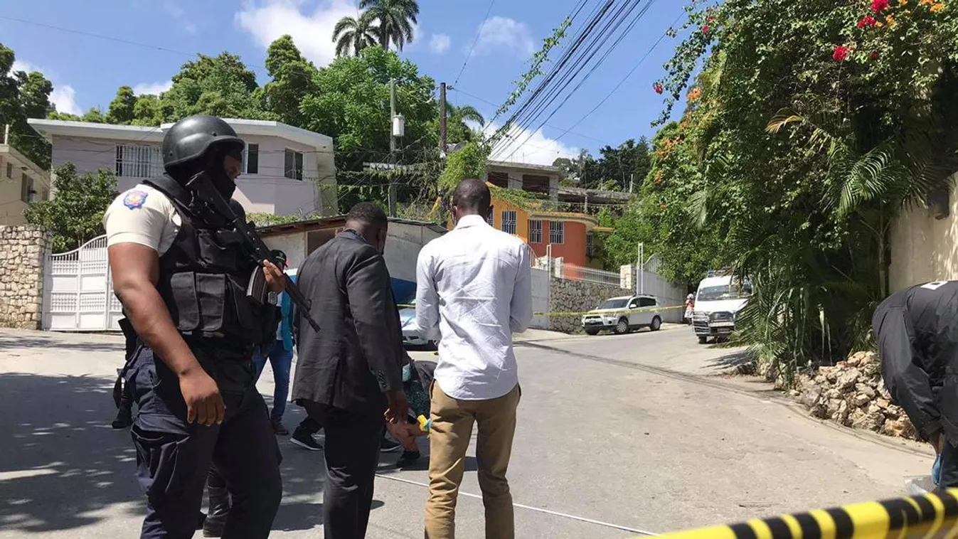 Jovenel Moise elnök gyilkosság Haiti 