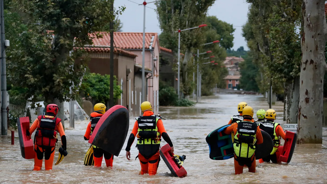 Franciaország, áradás 