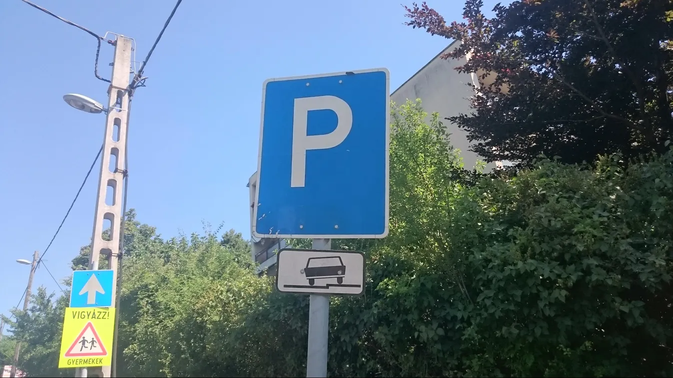 parkolás 