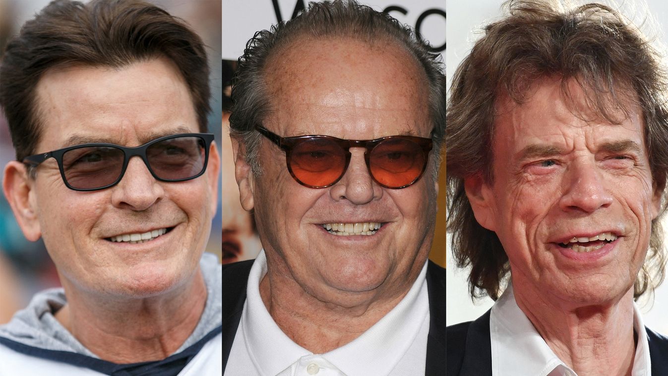 - Jack Nicholson
- Charlie Sheen
- Mick Jagger 