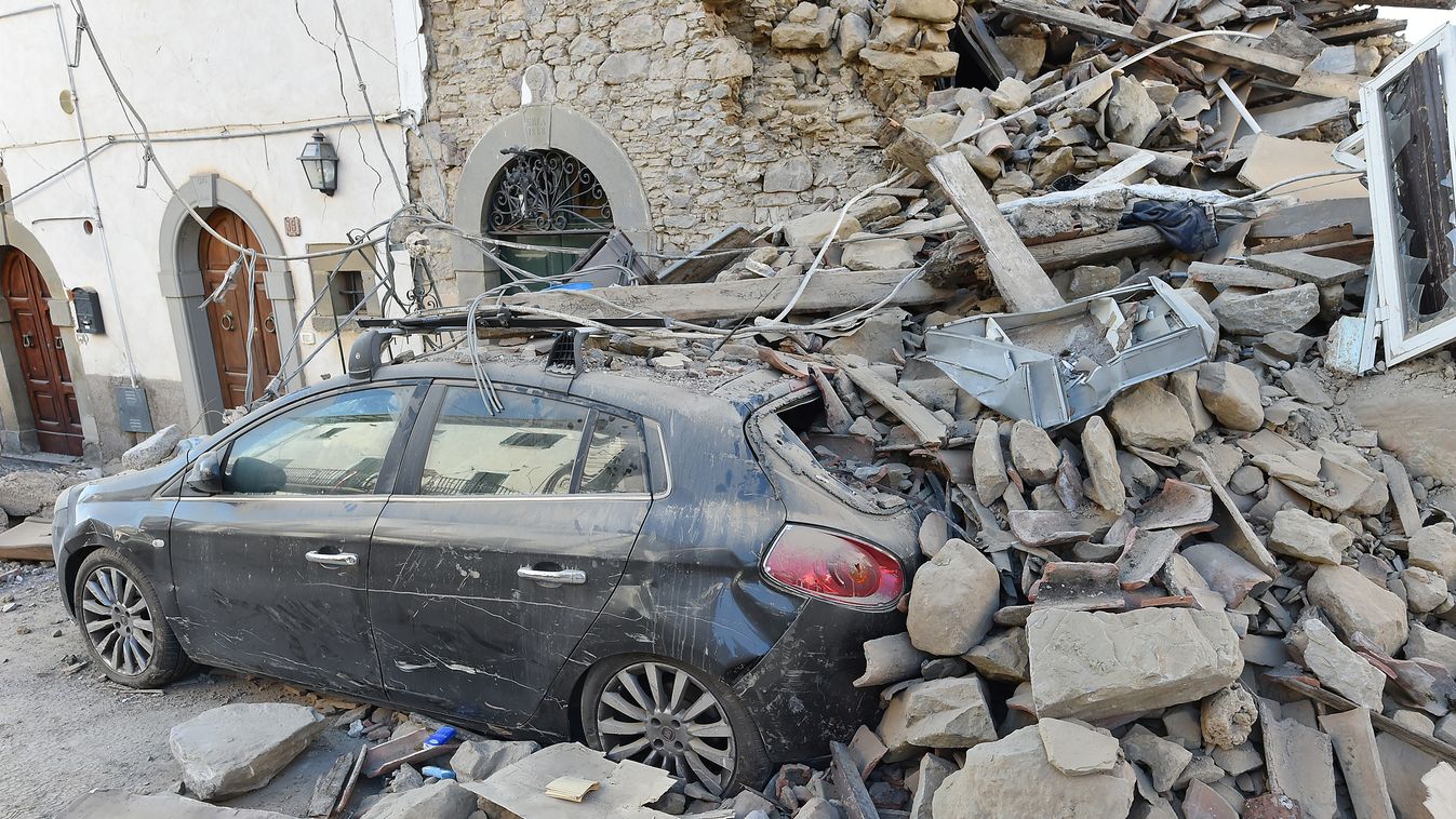 Olaszország, földrengés, San Lorenzo 